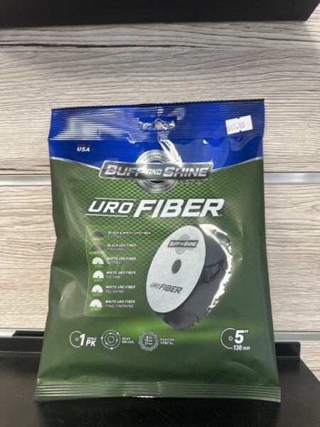 Uro-Fiber Black Microfiber 6”