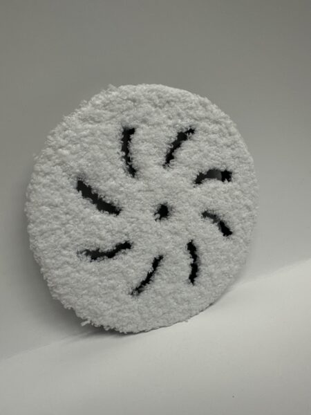 White Microfiber 6"
