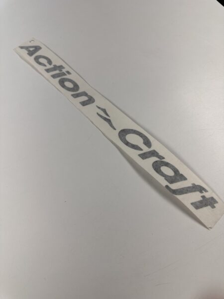 ACTION CRAFT VINYL DECAL