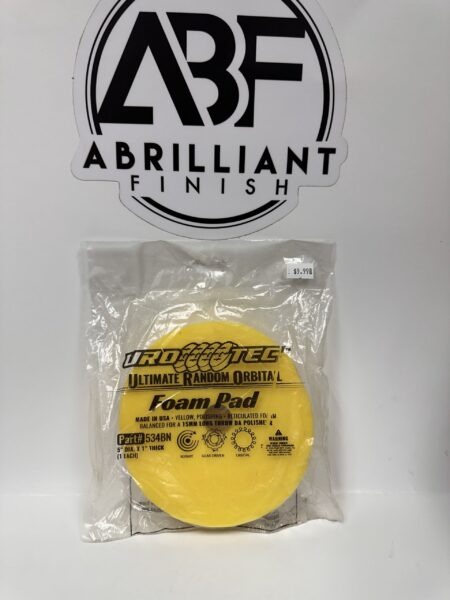 Uro-Tec Yellow Foam Pad 6”