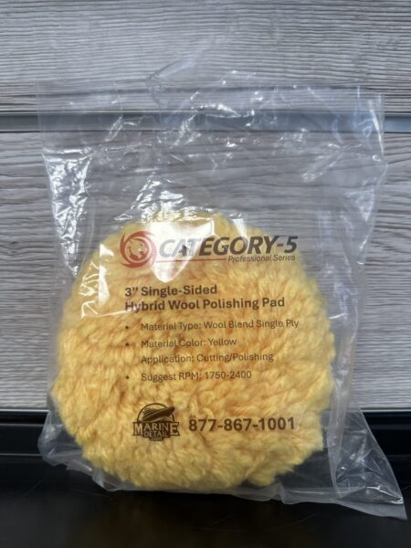 3” Yellow Wool